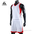 Sublimazione alla moda personalizzata Plain Basketball Jersey